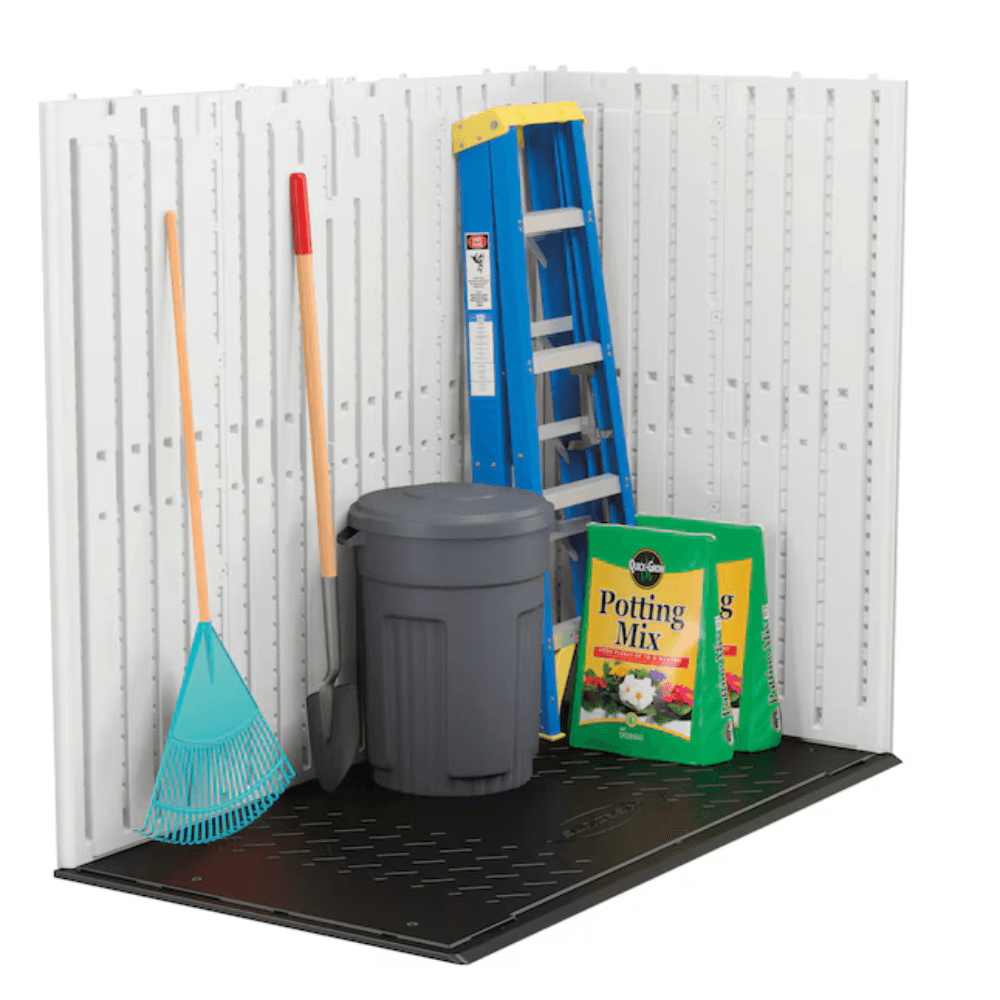 Suncast 7-ft x 4-ft Vista Resin Storage Shed (Floor Included) image 4