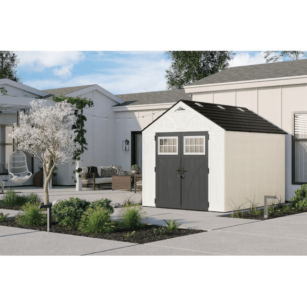 Suncast 8-ft x 10-ft Tremont Resin Storage Shed (Floor Included) image 1