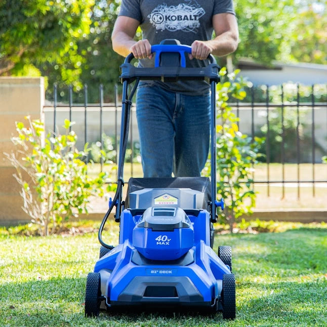 Kobalt 40-Volt 21-in Brushless Battery Push Lawn Mower 6 Ah (Battery and Charger Included) image 13