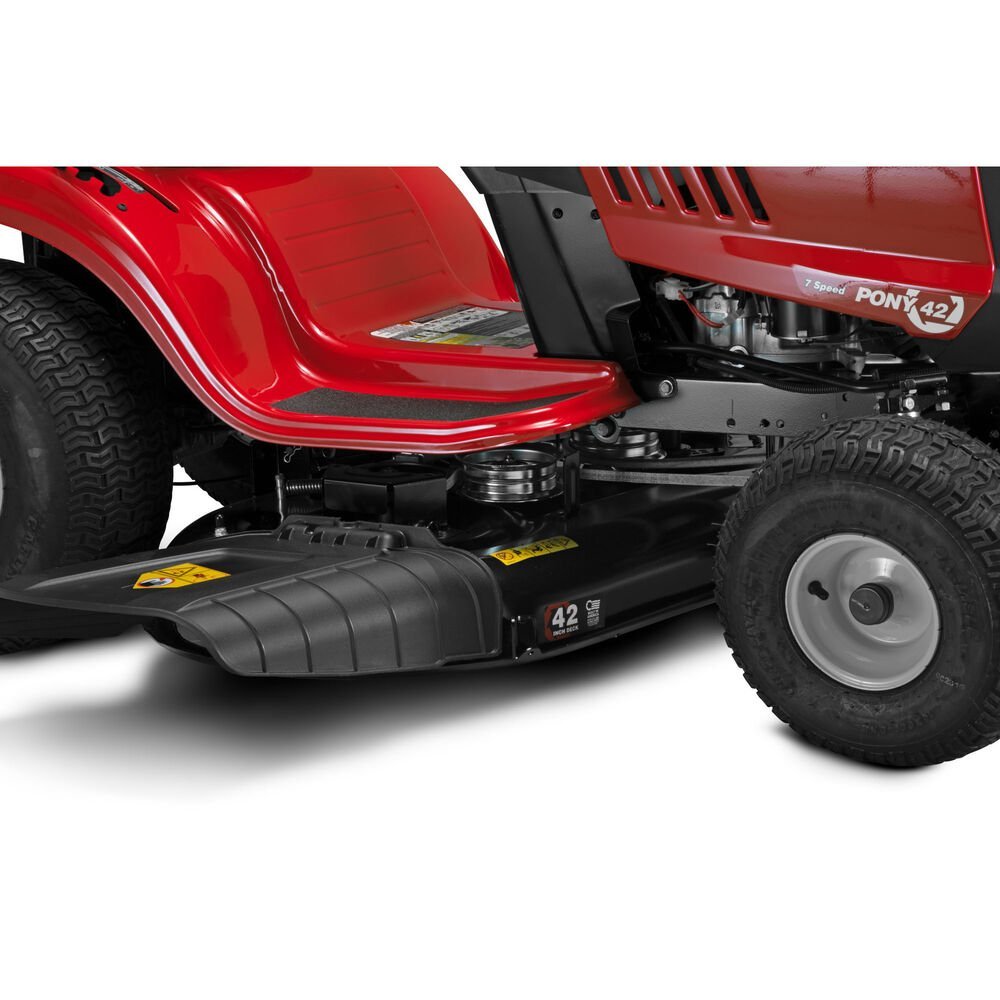 Pony® 42 Riding Lawn Mower twin-blade deck and a 500cc image 5