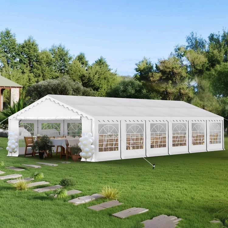 Heavy Duty Party Tent Wedding Event Shelter with Removable Sidewalls 20FT x 40FT image 2