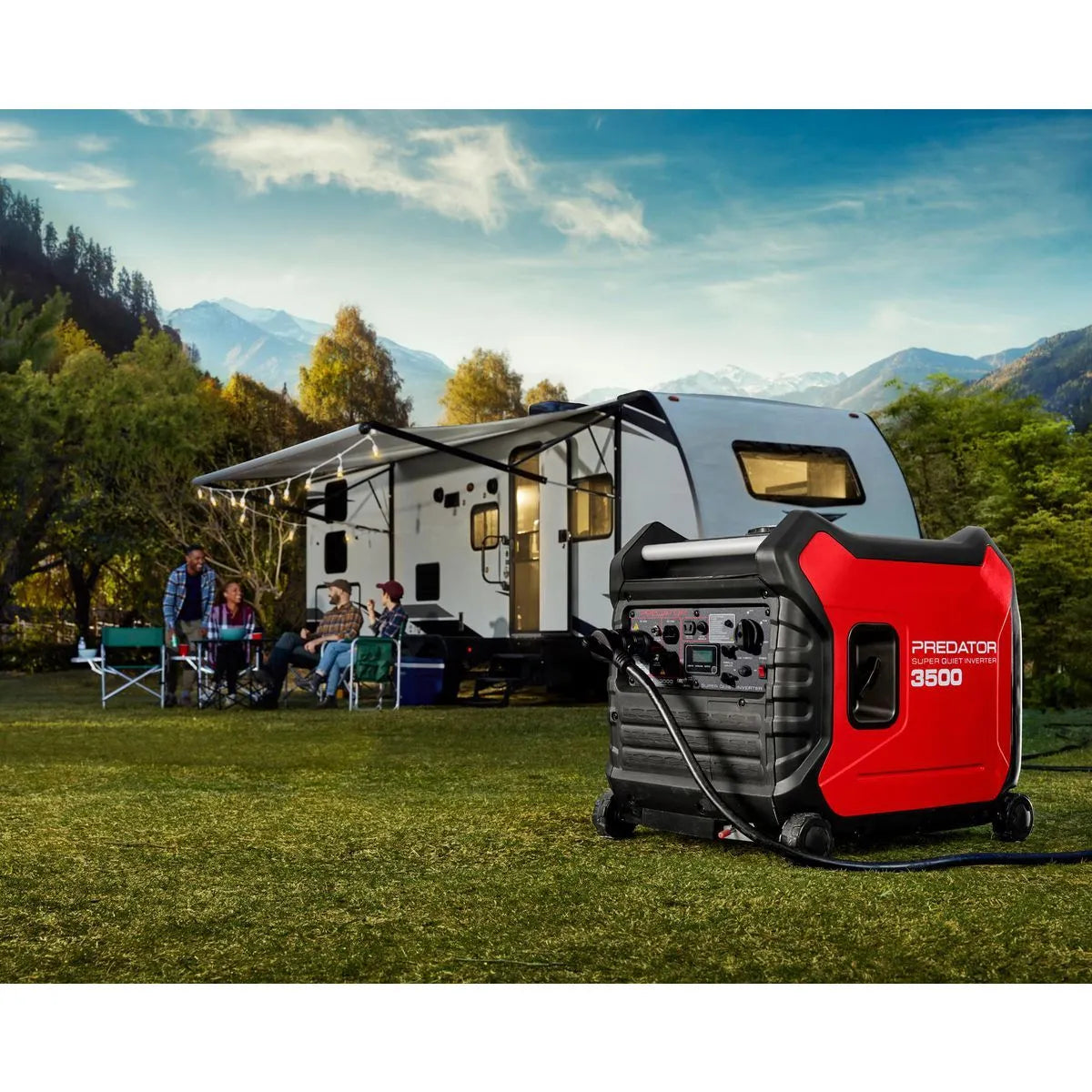 PREDATOR 3500 Watt SUPER QUIET Inverter Generator with CO SECURE Technology image 4