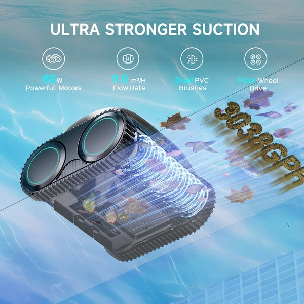 WYBOT C1 Cordless Robotic Pool Cleaner image 3
