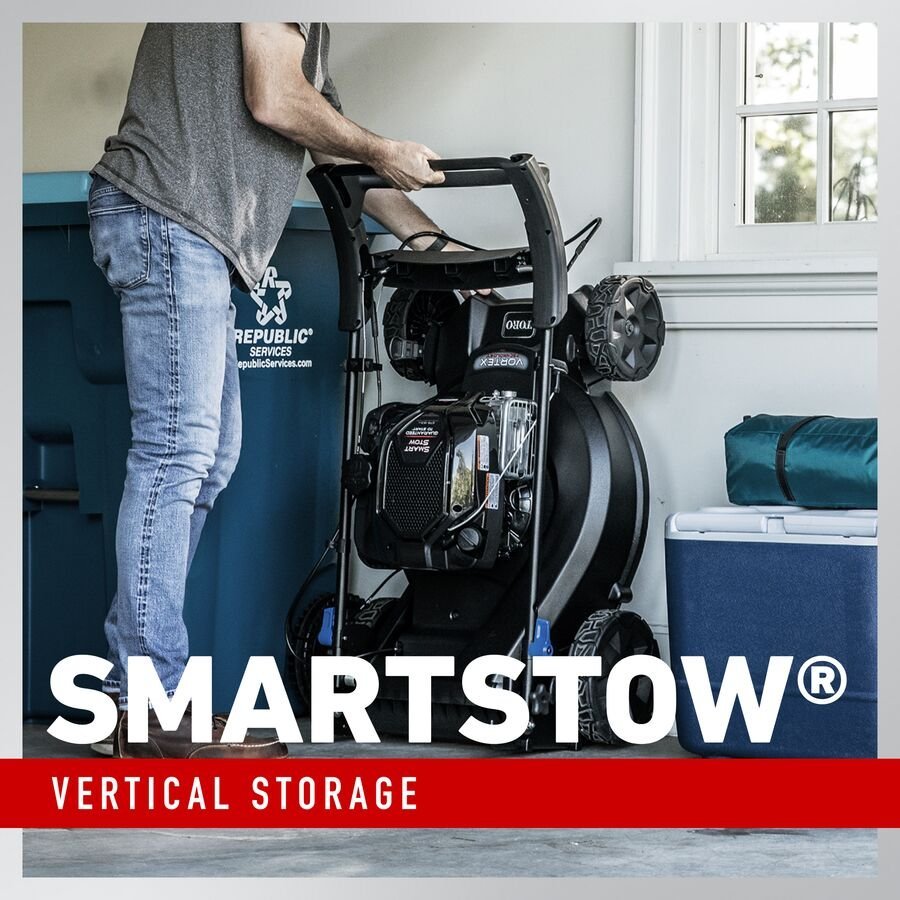 Toro SmartStow Super Recycler 21565 21 in. 163 cc Gas Self-Propelled Lawn Mower image 10