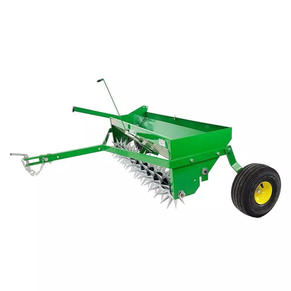 John Deere 40 in. Tow-Behind Combination Aerator-Spreader image 1