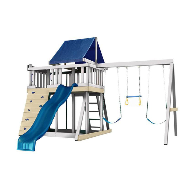 Congo Monkey Playsystem Adventurer Wooden Swing Set image 0