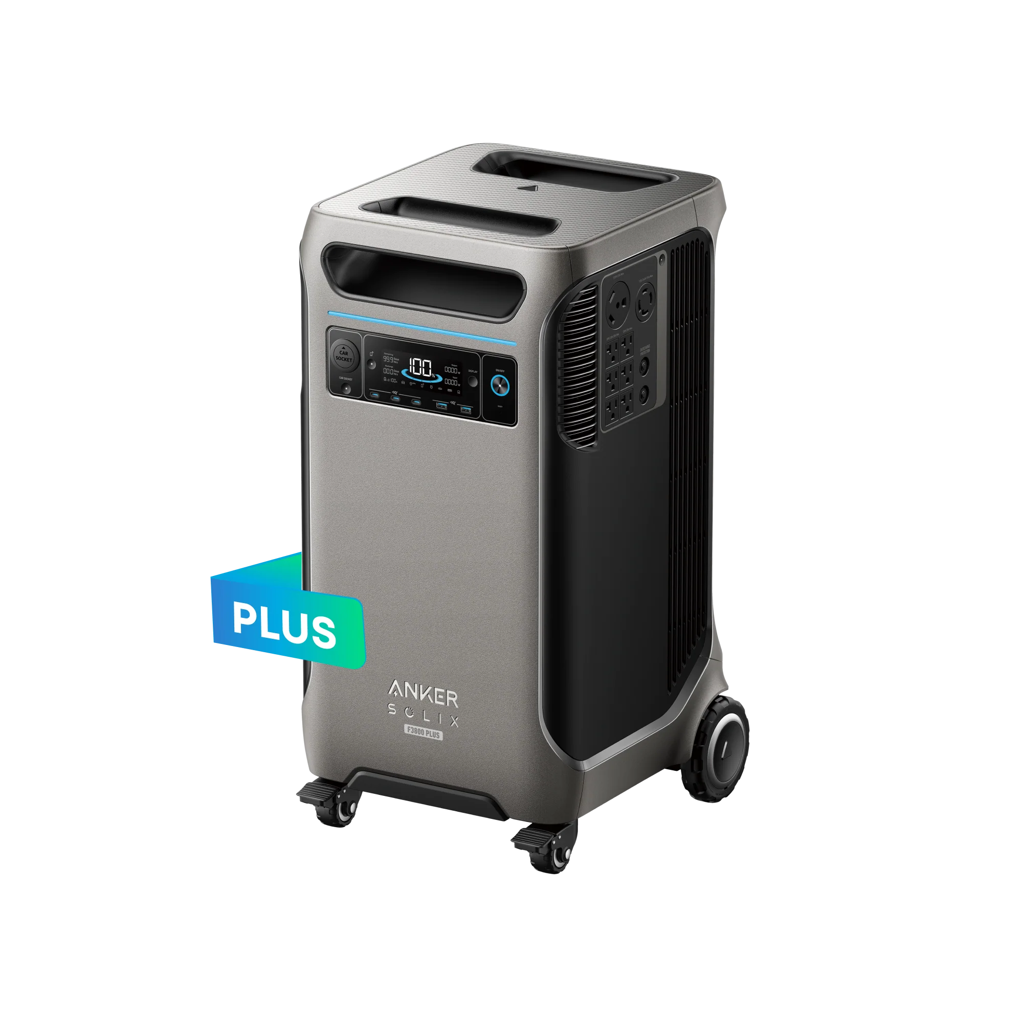 Anker SOLIX F3800 Plus Portable Power Station – 3,840Wh | 6,000W image 0
