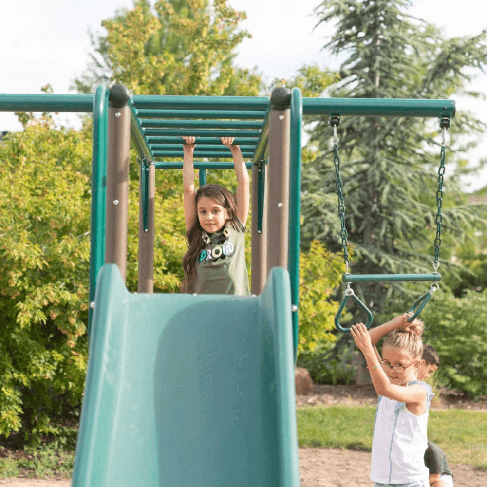 Lifetime Powder Coated Steel Swing Set with 4 Swing(s) , 1 Slide(s) image 5