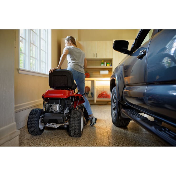 Troy-Bilt 344cc Compact Riding Gas Lawn Mower with Briggs & Stratton Engine, TB30B image 6