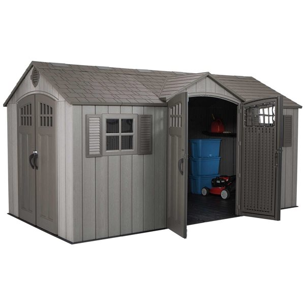 Lifetime 15′ x 8′ Shed (Side Entry) image 0