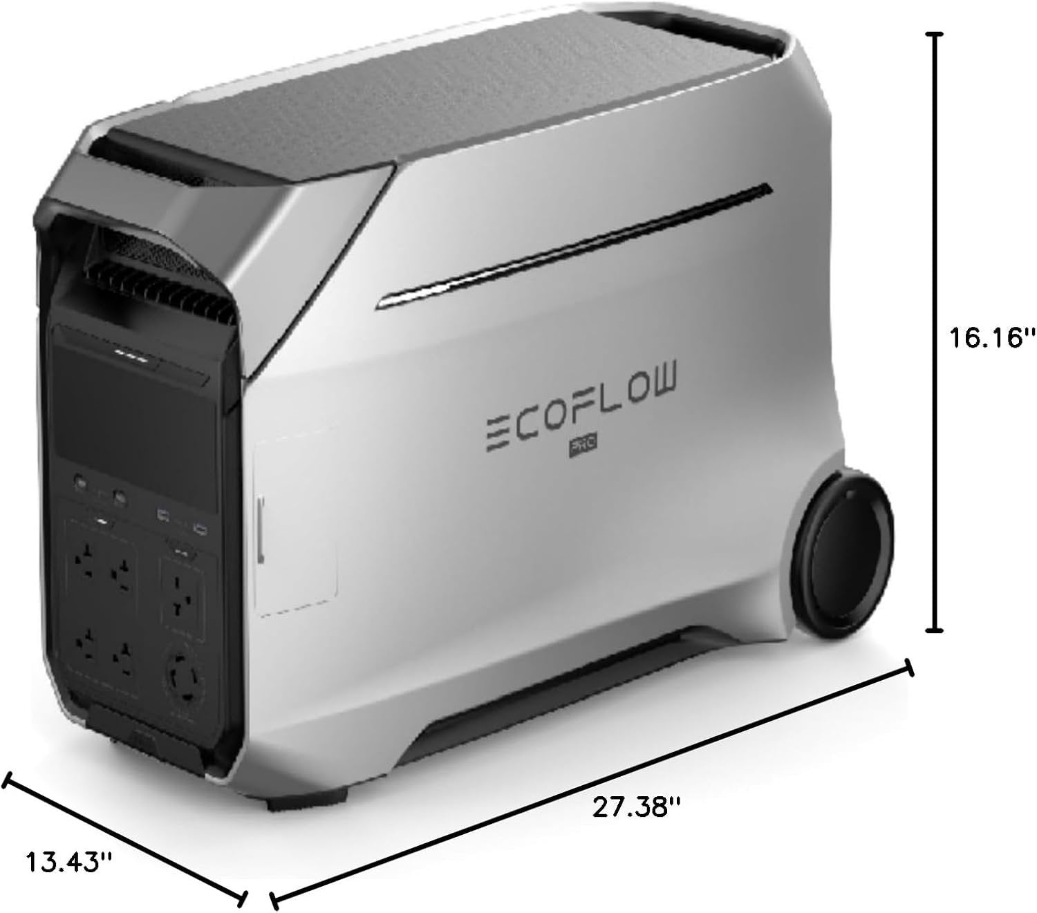 EcoFlow DELTA Pro 3 Portable Power Station with 4000W Output, 120/240V Split-Phase, LFP Battery, and X-Stream Fast Charging image 9