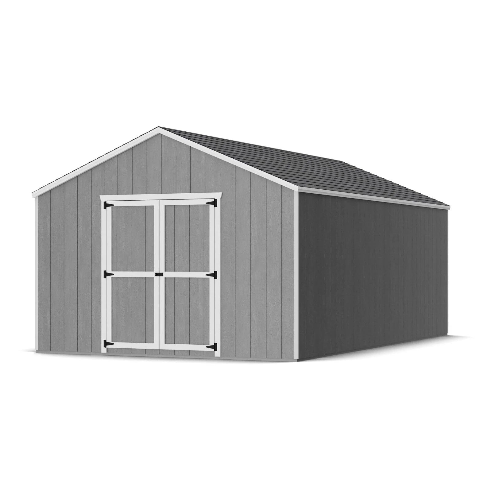 Home shed Little Cottage Co Value Gable Wood Shed Kit Blaze 32 In. image 0