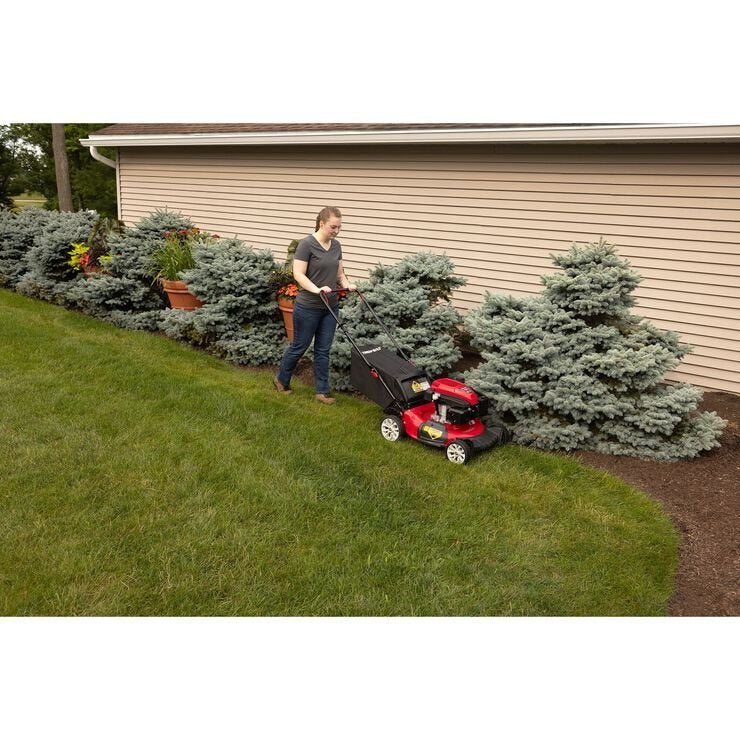 Troy-Bilt 21″ 163cc Gas Powered Walk-Behind Push Lown Mower image 13