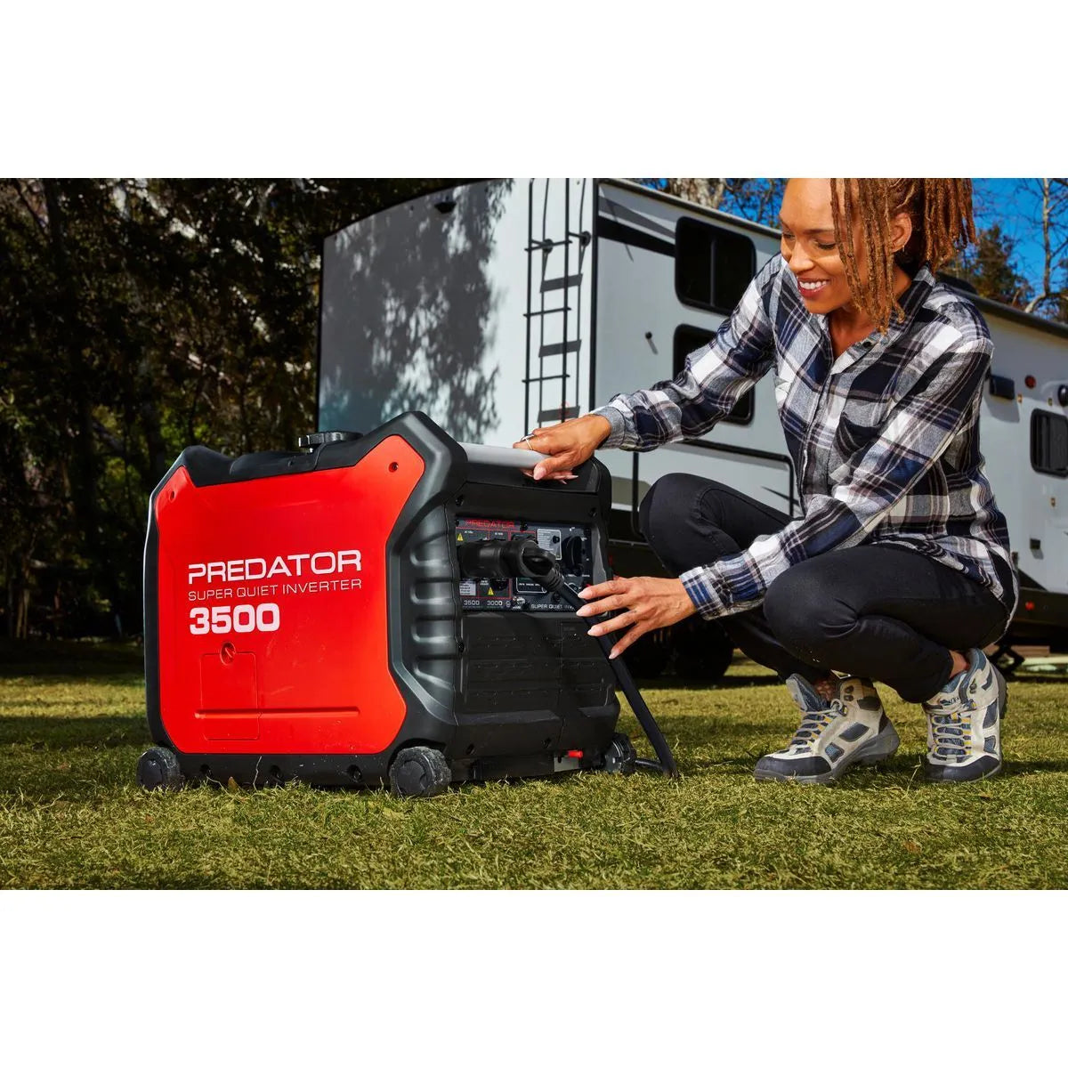 PREDATOR 3500 Watt SUPER QUIET Inverter Generator with CO SECURE Technology image 5