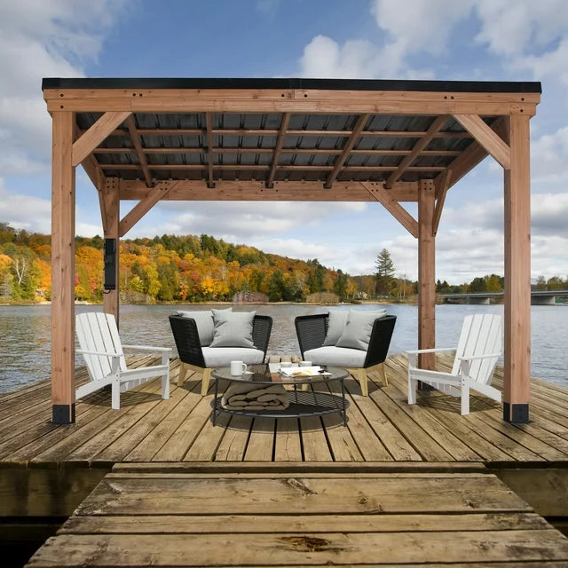 Backyard Discovery 12′ x 9.5′ Arcadia Gazebo image 2