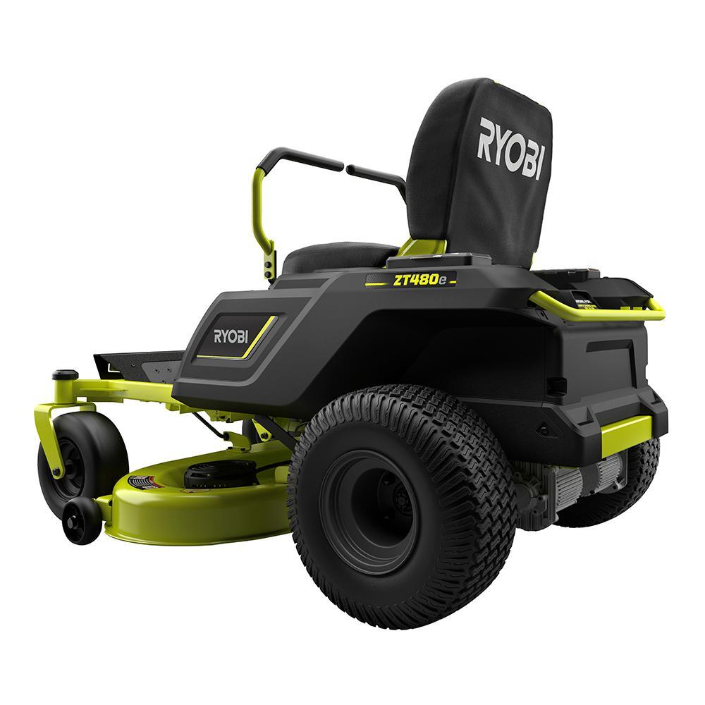RYOBI 48V 42-inch 75 Ah Battery Electric Riding Zero Turn Mower image 1