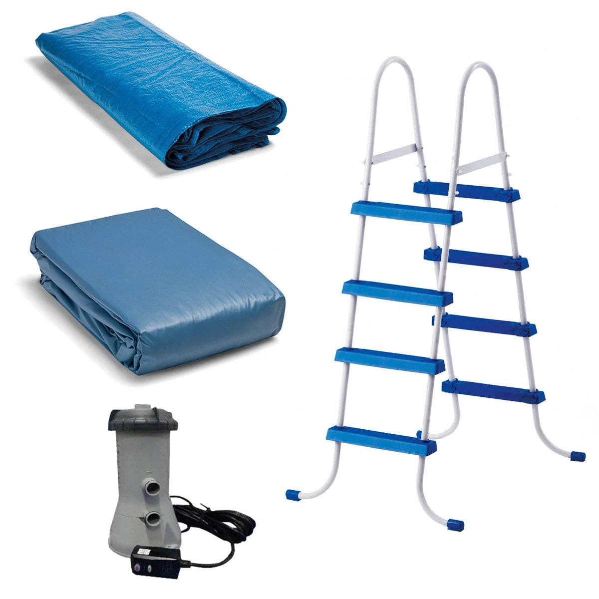 Intex 15ft x 48in Easy Swimming Pool Kit w/ 1000 GPH GFCI Filter Pump 26167EH image 7