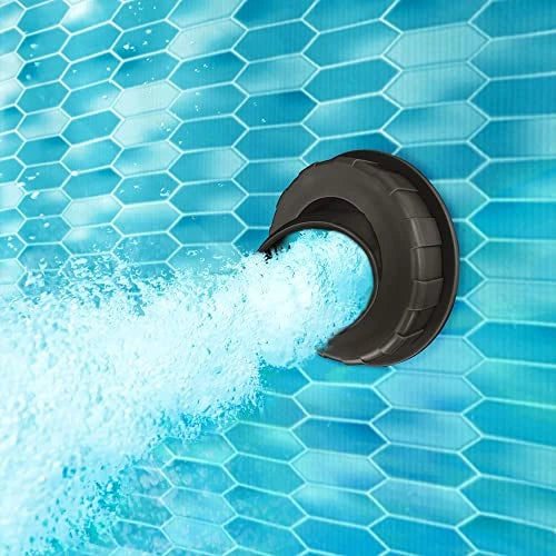 Funsicle Oasis Designer Rectangular Above Ground Pool Set Dark Herringbone Gray image 7