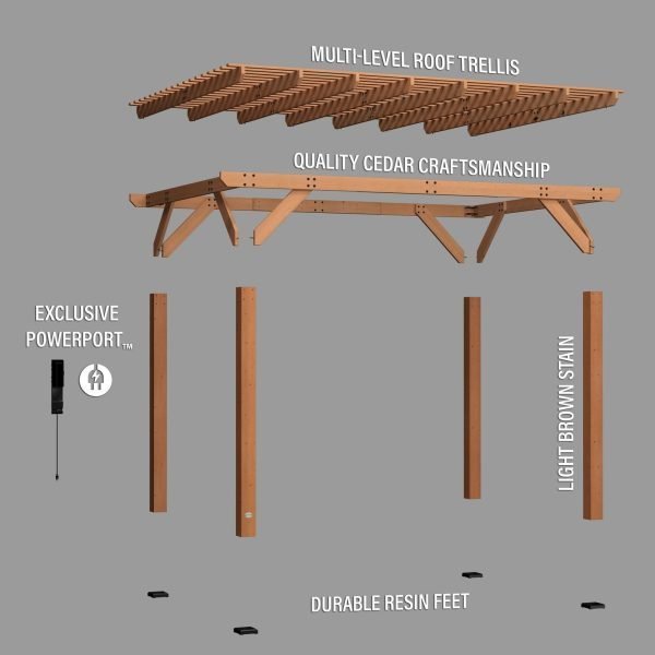 14×10 Delray Pergola image 2