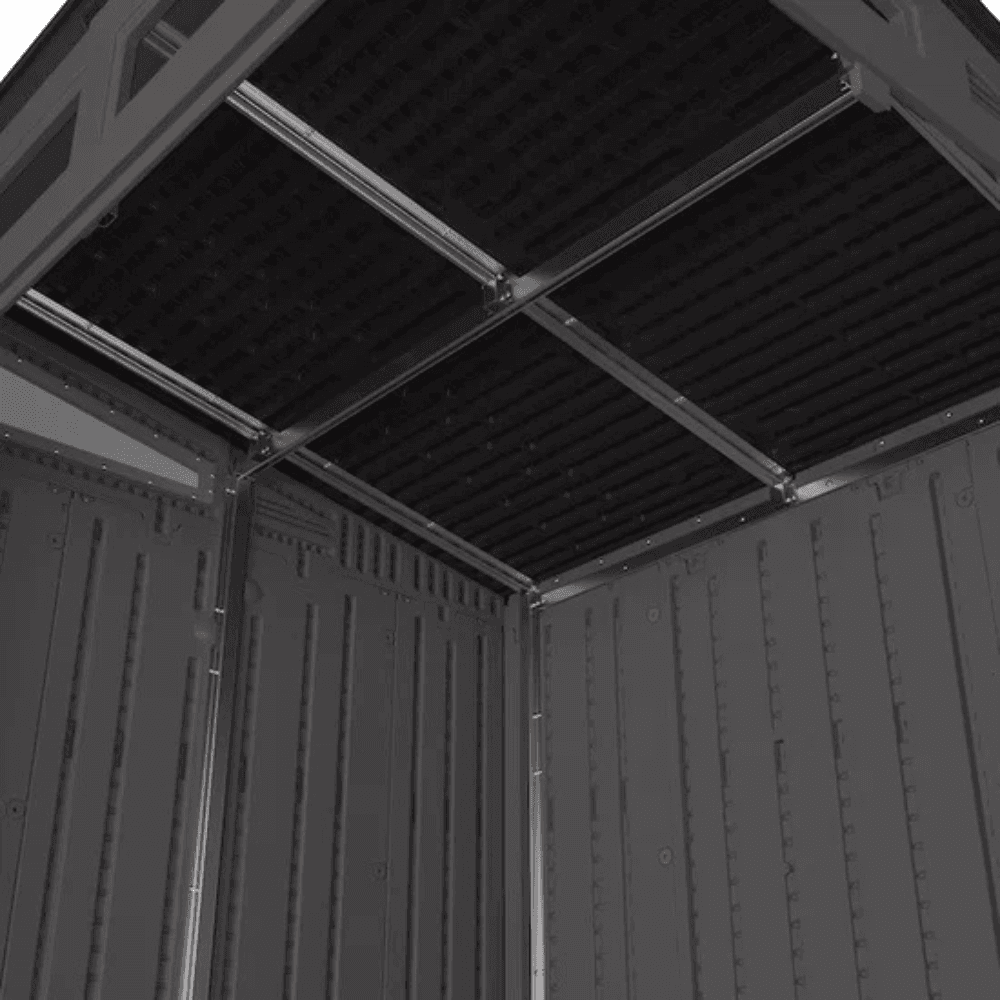 Suncast 6-ft x 5-ft Resin Shed Lean-to Resin Storage Shed (Floor Included) image 3