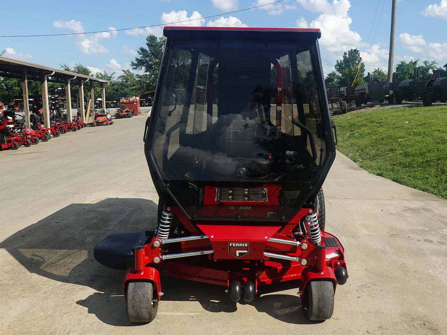 Ferris ISX3300 60″ Zero Turn Mower with Curtis Premium Air-Conditioned Cab image 2