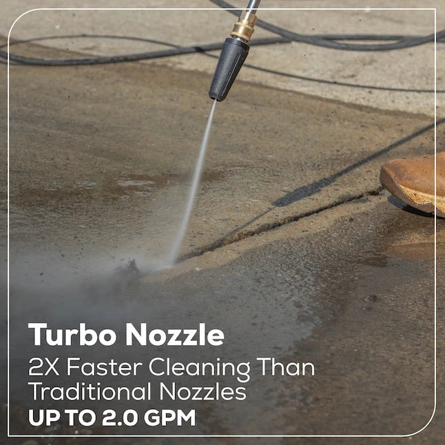 Greenworks 3000-PSI 2.0-GPM Cold Water Electric Pressure washer with 5 Spray Tips image 9