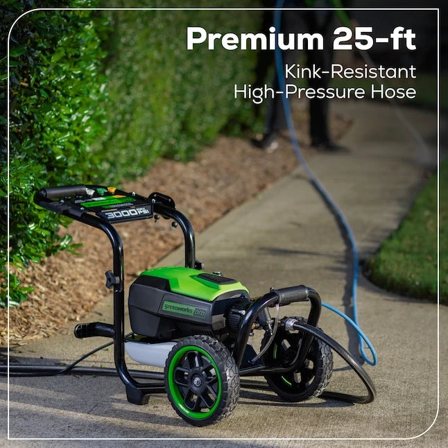 Greenworks 3000-PSI 2.0-GPM Cold Water Electric Pressure washer with 5 Spray Tips image 8