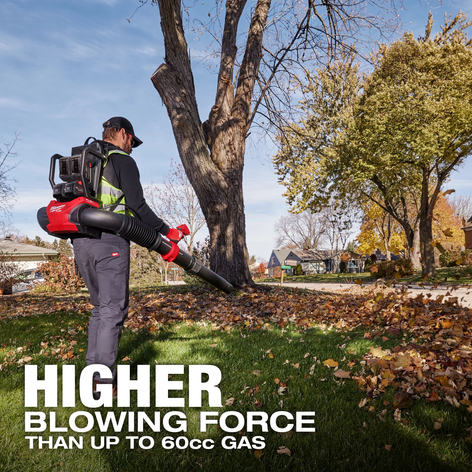 Milwaukee M18 FUEL 18V Brushless Cordless Dual Battery Backpack Blower image 3