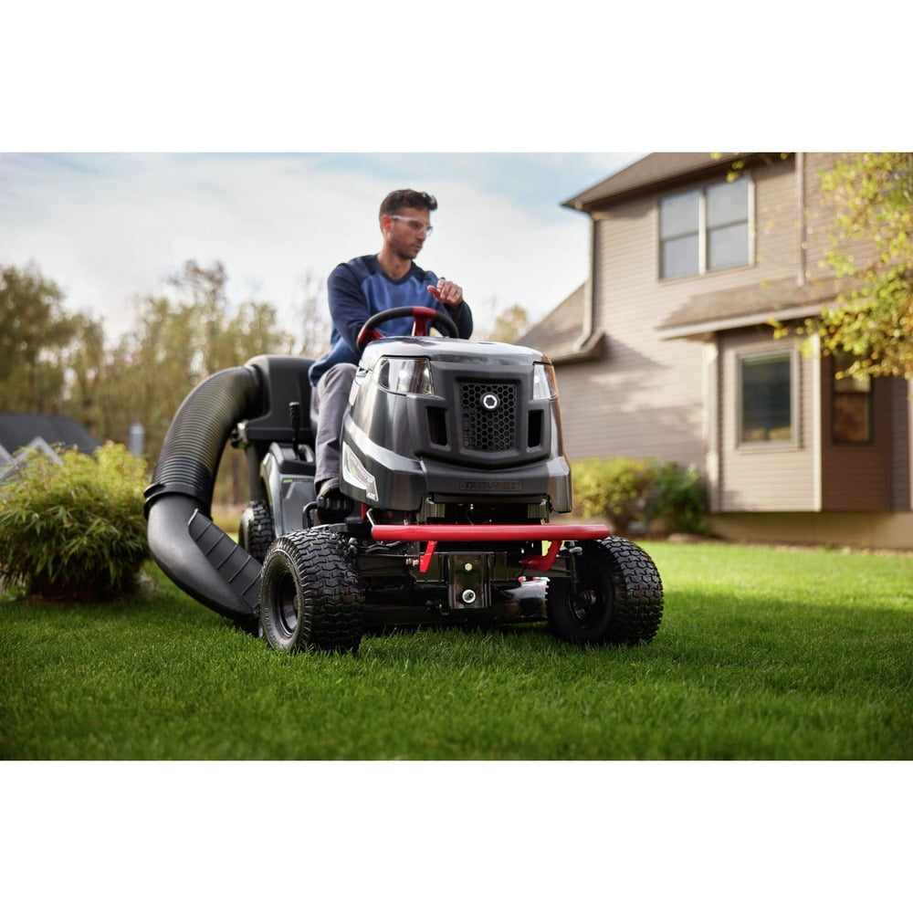 Troy-Bilt Bronco 42E XP – 42” 56V MAX Lithium-Ion Electric Riding Lawn Tractor image 3
