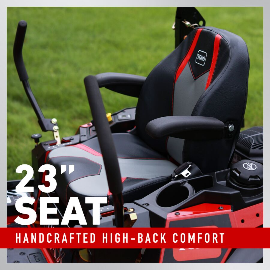 Toro Titan Max 60″ IronForged Deck 26HP V-Twin Gas Dual Hydrostatic Zero Turn Riding Mower image 4