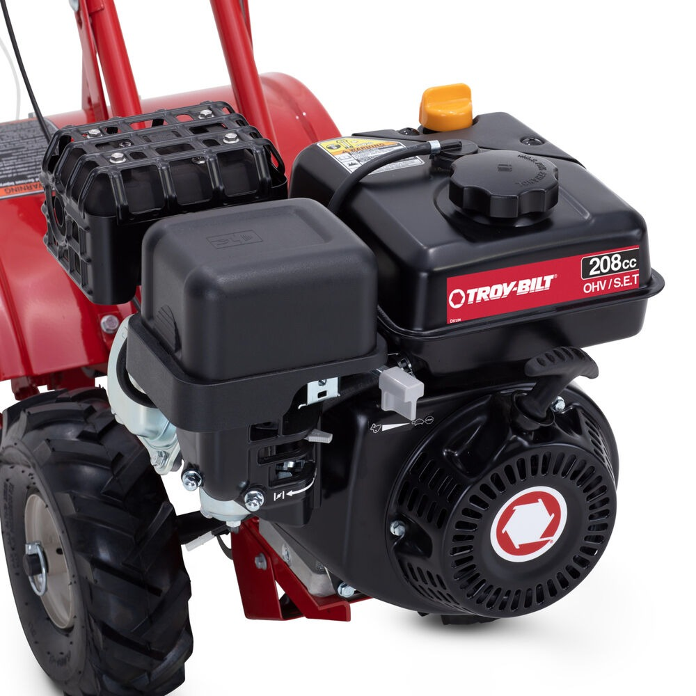 Troy-Bilt Super Bronco 208cc Counter Rotating Rear Tine Tiller image 1