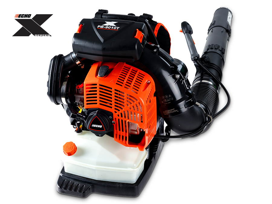 ECHO PB-9010T X Series Backpack Blower with 79.9cc Engine, 48N Blowing Force, and Vented Back Pad image 0