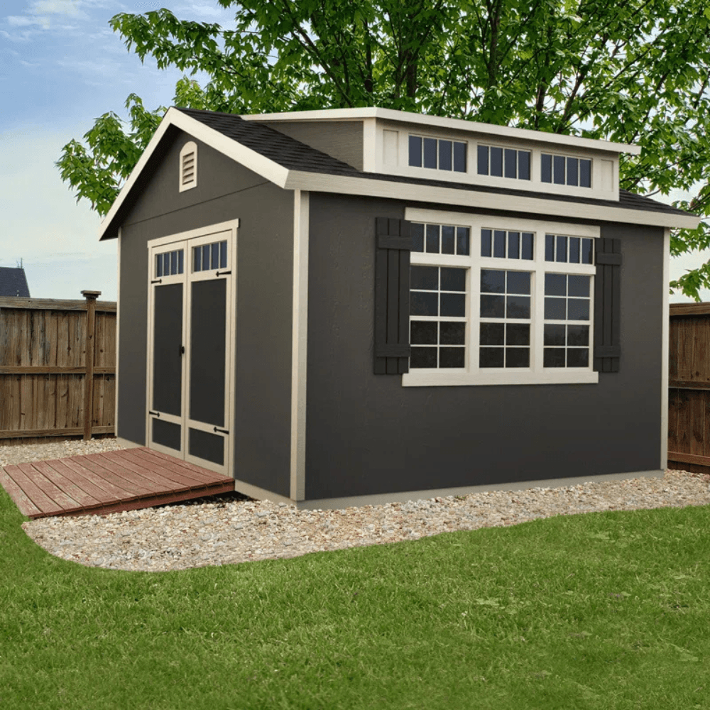 Windemere 10 ft. W x 12 ft. D Storage Shed image 1