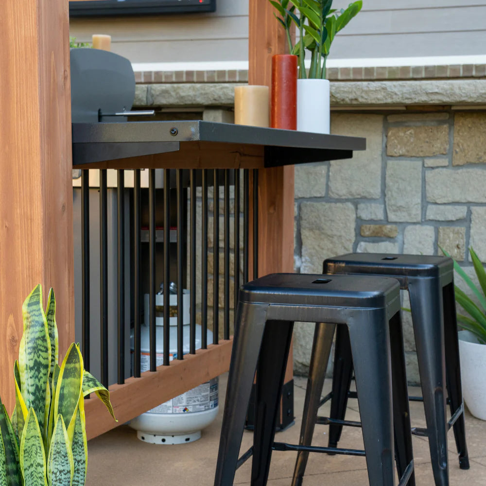 Backyard Discovery Saxony XL Cedar Grill Gazebo image 5