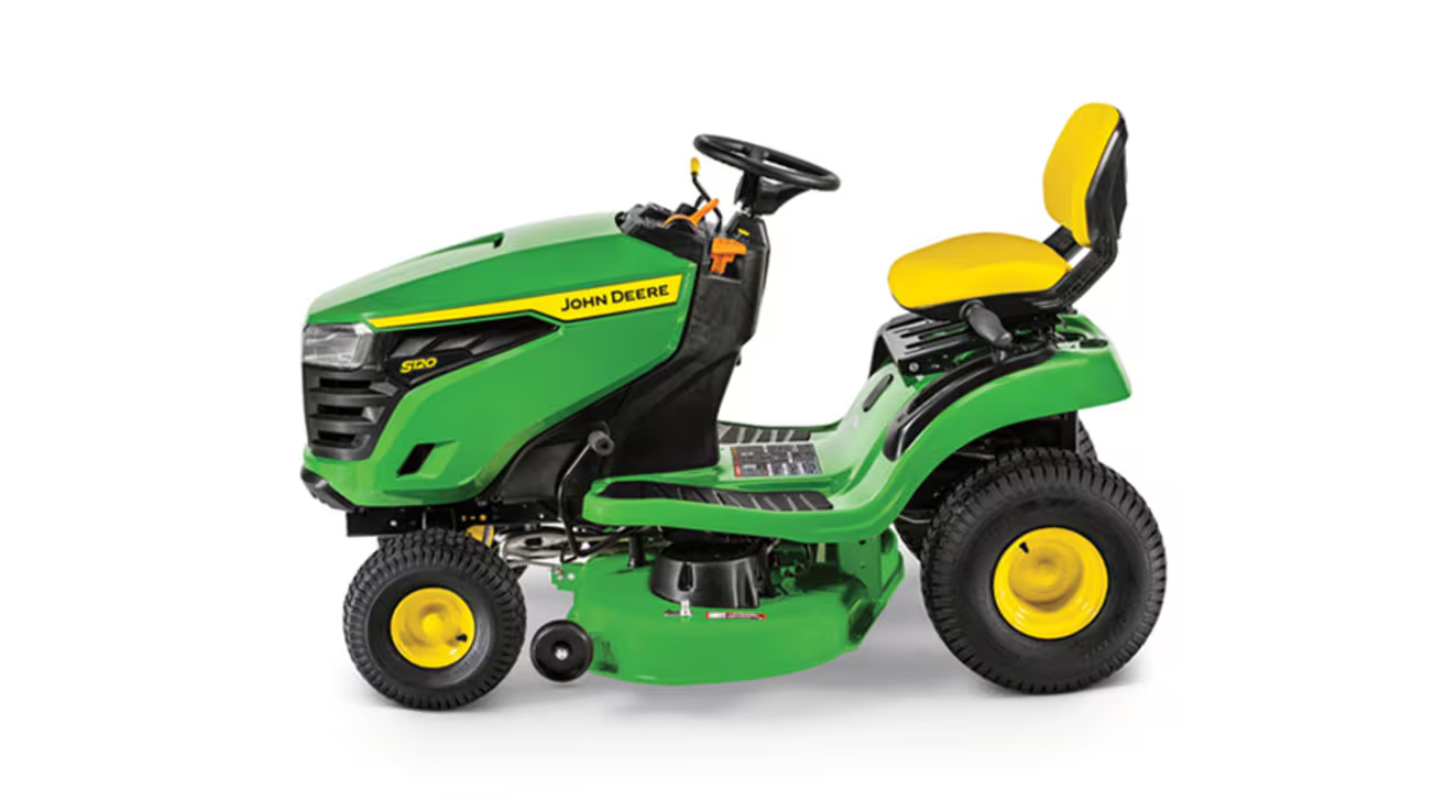 John Deere S120 Mower 42 in. 22 HP V-Twin Gas Hydrostatic Riding Lawn Mower image 3