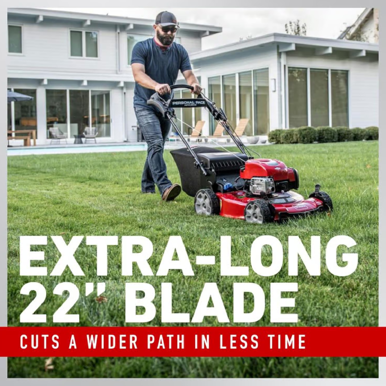 Toro SmartStow 21465 22 in. 150 cc Gas Self-Propelled Lawn Mowe image 6