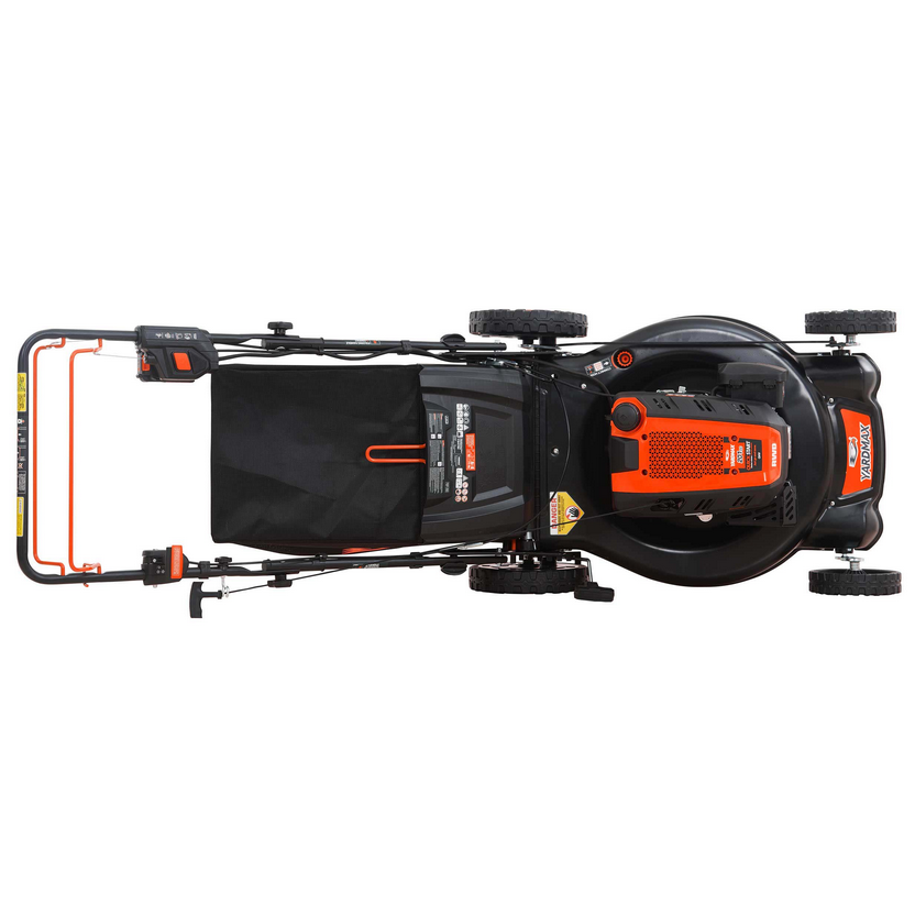 YG4761 24 in. 201cc Electric Start SELECT PACE 6 Speed CVT High Wheel RWD 3-in-1 Gas Walk Behind Self Propelled Lawn Mower image 5
