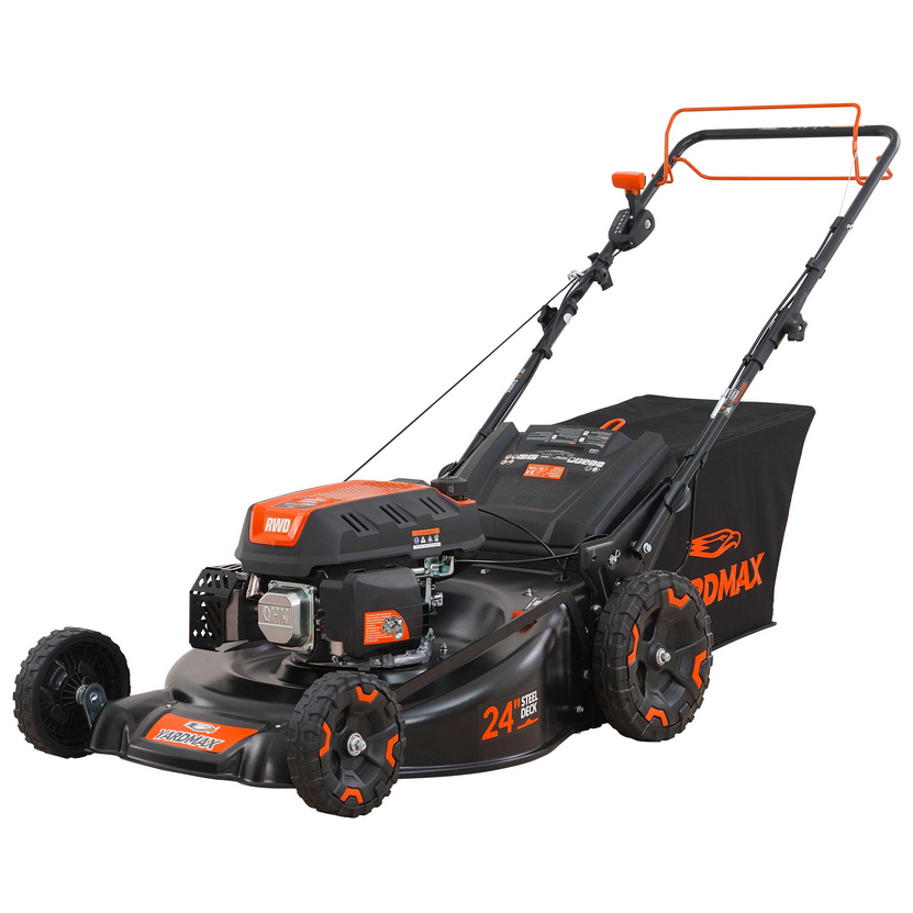 YardMax 24-in 201cc RWD 3-in-1 Self-Propelled Mower image 5