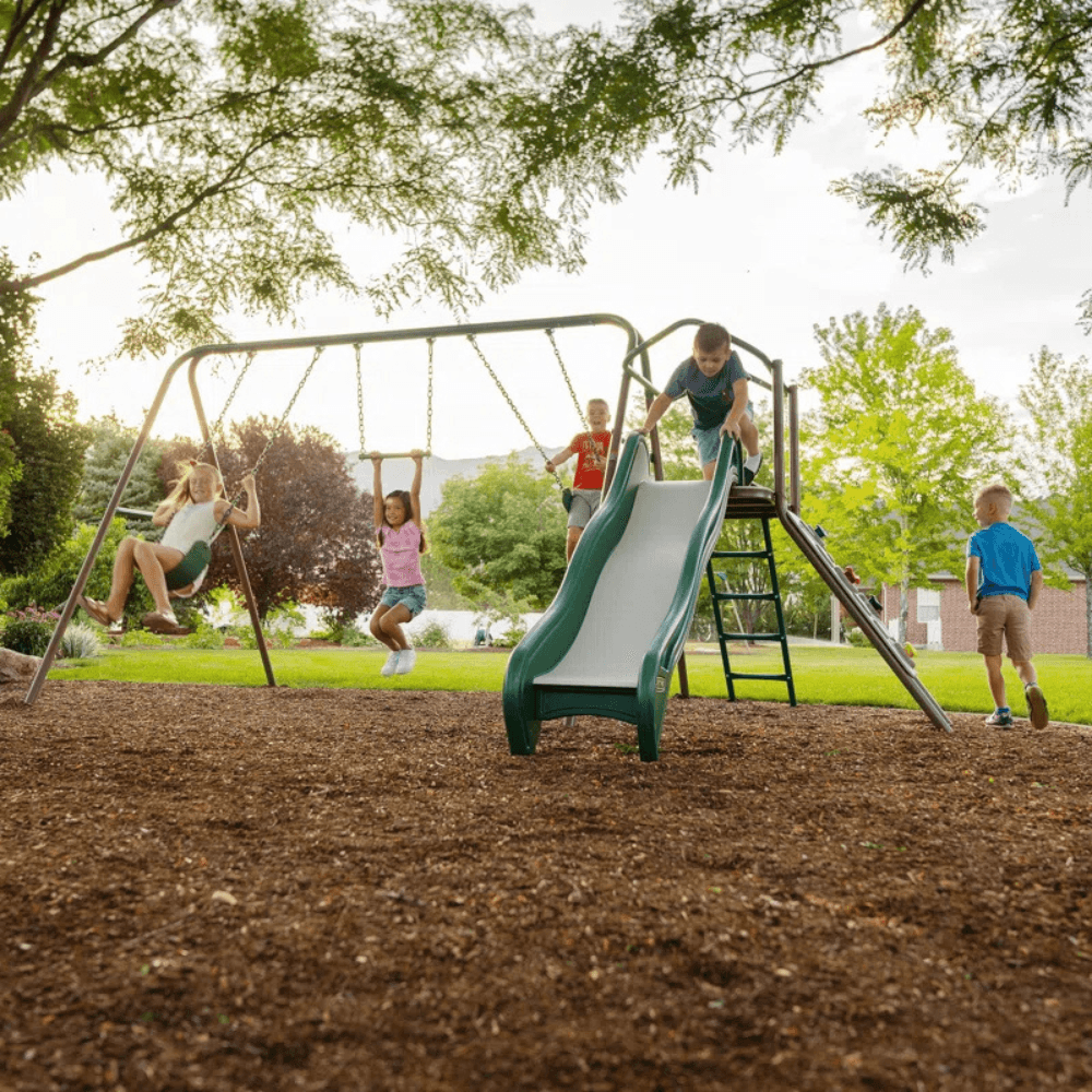 Lifetime Climb & Slide Playset – Ultimate Backyard Fun for Kids image 5