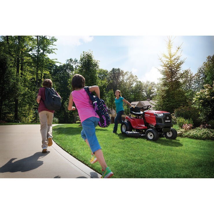 Pony® 42 Riding Lawn Mower twin-blade deck and a 500cc image 2