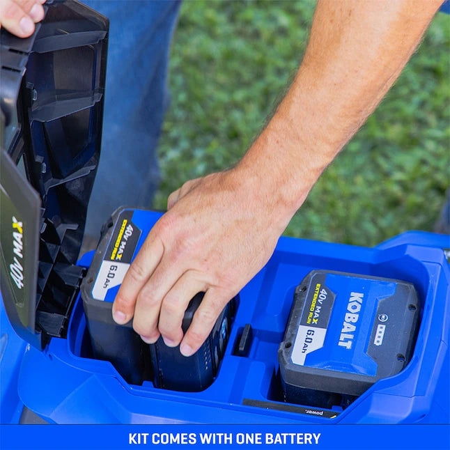 Kobalt 40-Volt 21-in Brushless Battery Push Lawn Mower 6 Ah (Battery and Charger Included) image 7