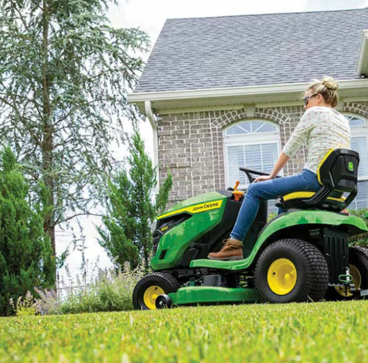 John Deere S120 Mower 42 in. 22 HP V-Twin Gas Hydrostatic Riding Lawn Mower image 5