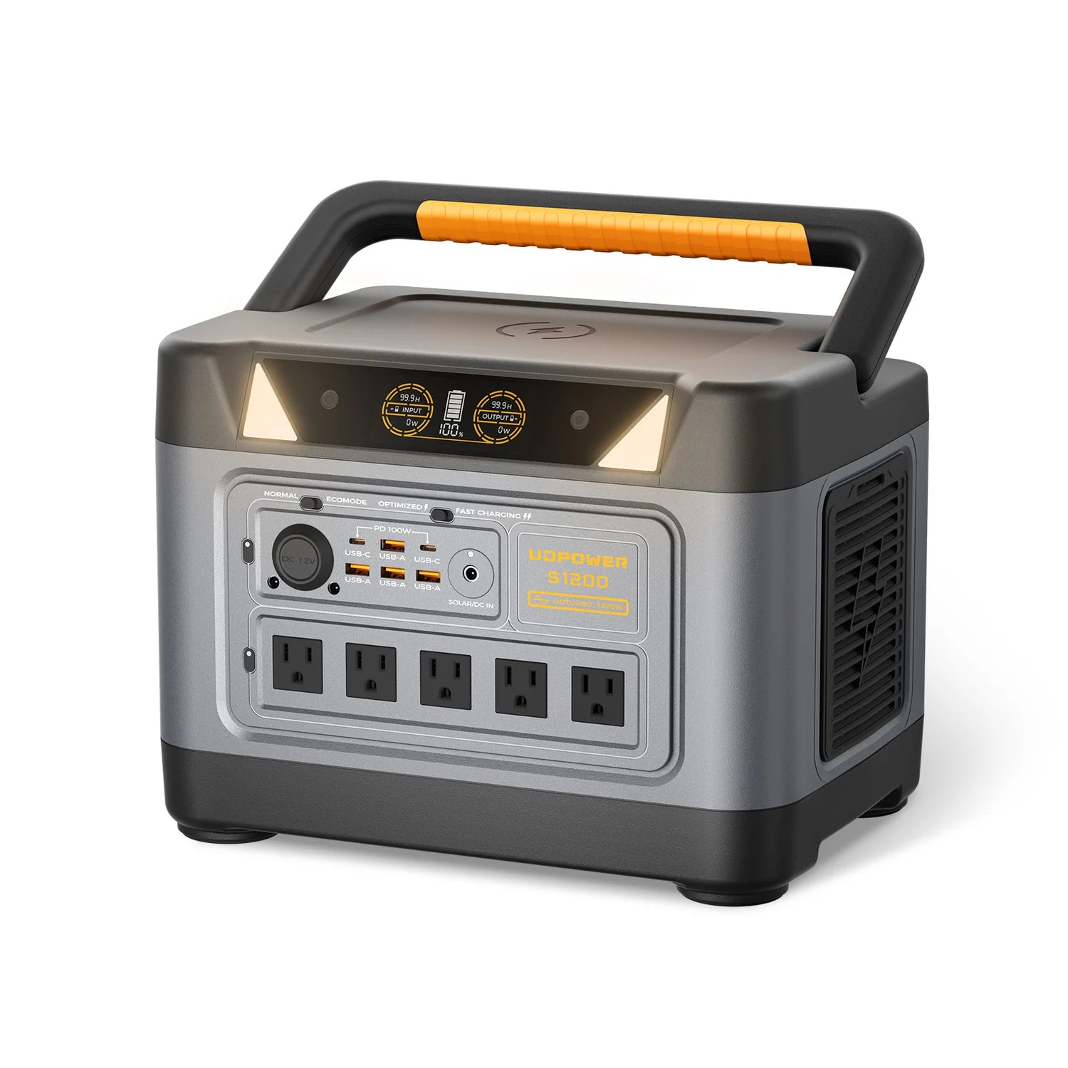 UDPOWER S1200 Portable Power Station – 1190Wh | 1800W Surge image 3