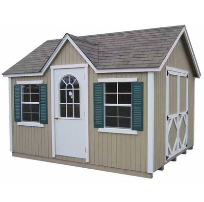 Little Cottage 12 x 10 ft Classic Wood Cottage Panelized Storage Shed image 0
