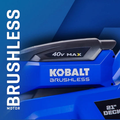 Kobalt 40-Volt 21-in Brushless Battery Push Lawn Mower 6 Ah (Battery and Charger Included) image 5