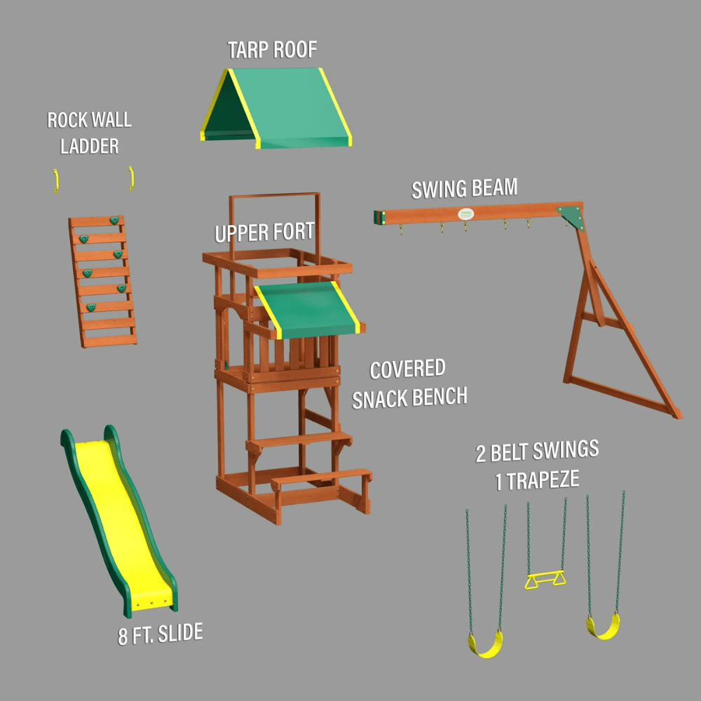 Tucson Swing Set – Big Fun in a Compact Design image 7
