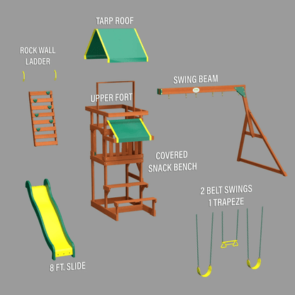 Tucson Swing Set – Big Fun in a Compact Design image 7