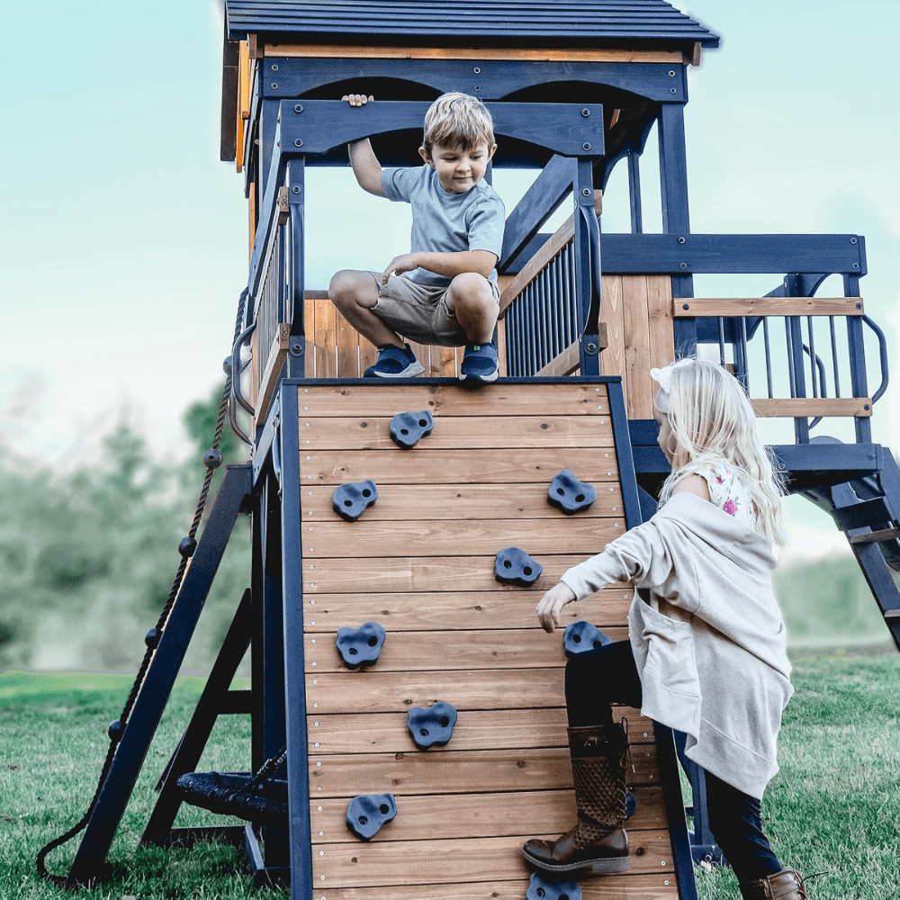 Timber Crossing Swing Set – Adventure Meets Stunning Design image 3