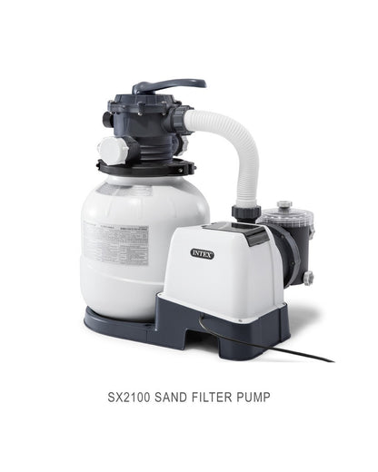 Ultra XTR® Frame Above Ground Pool with Sand Filter Pump – 18′ x 52″ image 10