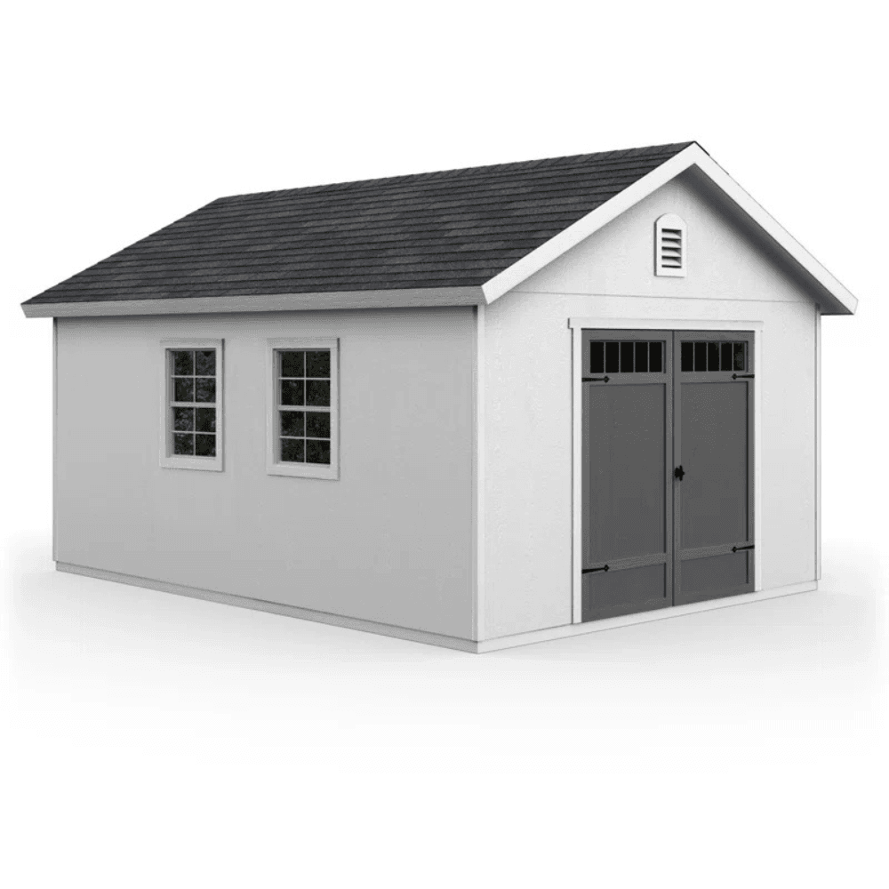 Scarsdale 12 ft. W x 16 ft. D Wood Storage Shed image 1